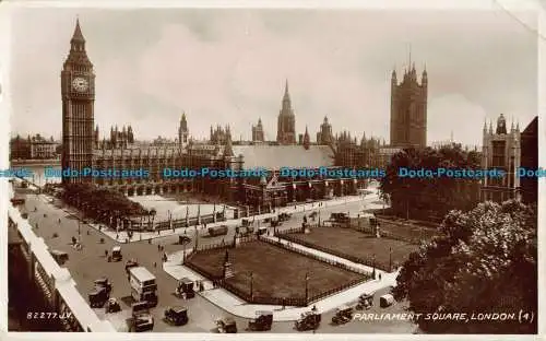 R042959 Parliament Square. London. Valentinstag. Nr. 82277. RP. 1939