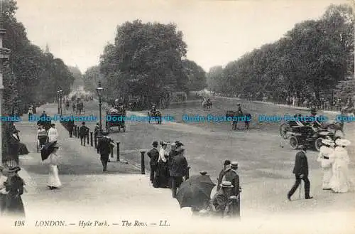 R043021 London. Hyde Park. Die Reihe. LL Nr 198