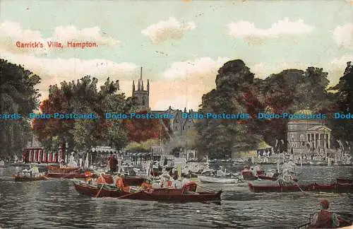 R042710 Garricks Villa. Hampton. 1908