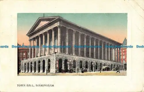 R043071 Rathaus. Birmingham. Valentinstag. 1911