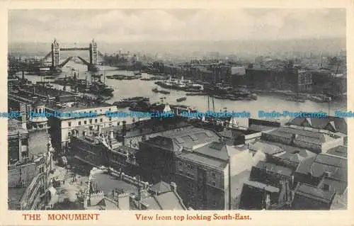 R043073 Das Denkmal. Blick von oben nach Südosten