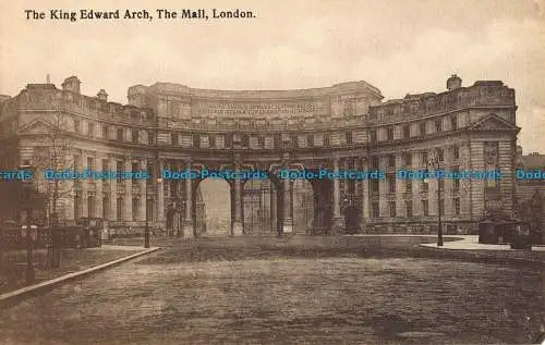 R043122 The King Edward Arch. The Mall. London. J. J. Samuels