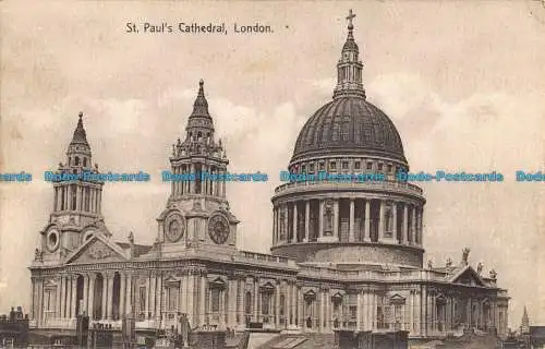 R043135 St. Pauls Cathedral. London. Viel mehr