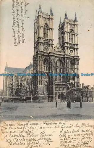 R043166 London. Westminster Abbey. 1902