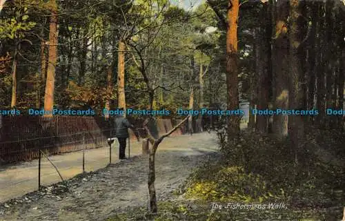 R043217 The Fishermans Walk. 1908
