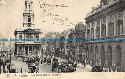 R043309 London. Somerset House. Strang. stecken. 1905