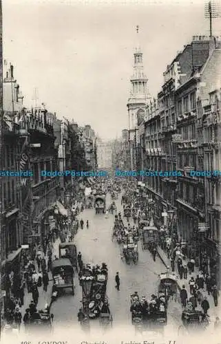 R043316 London. Cheapside. Blick nach Osten