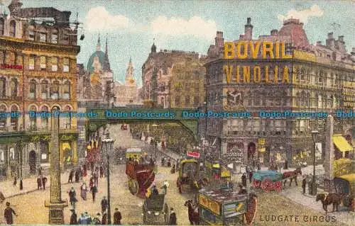 R043749 Ludgate Circus. 1906