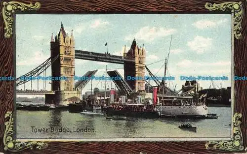 R043837 Tower Bridge. London. 1910