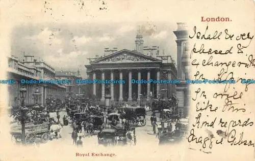 R043453 Royal Exchange. London. 1902