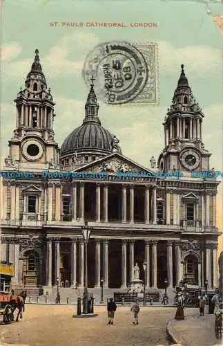 R043483 St. Pauls Cathedral. London. G. D. und D. L. The Star. 1908