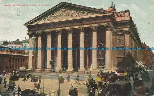 R044776 Royal Exchange und Bank. London. 1908