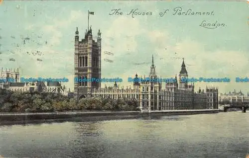 R043957 The Houses of Parliament. London. National. 1925