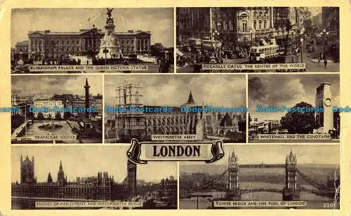 R043961 London. Mehrfachansicht. 1949