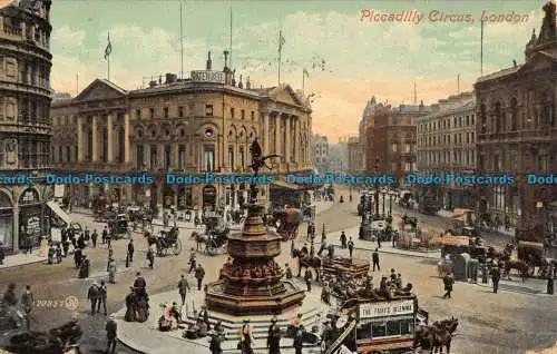 R043964 Piccadilly Circus. London. Valentinstag. 1908