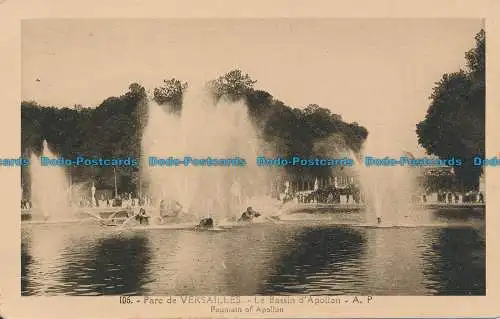 R045047 Parc de Versailles. Brunnen von Apollon. A. Pepeghin