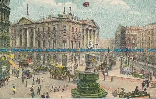 R044186 Piccadilly Circus. 1907