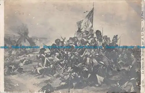 R044316 La Defense du Drapeau par A. Le Dru. ND. Nr 57. 1912