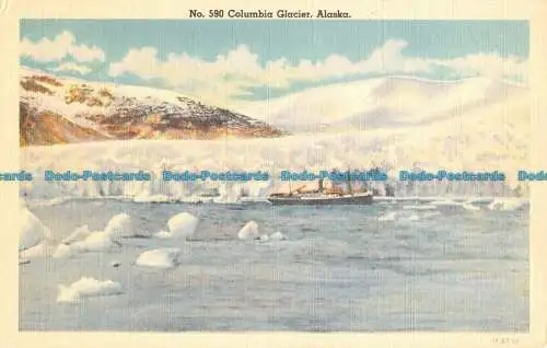 R044442 Columbia Glacier. Alaska. C. P. Johnston