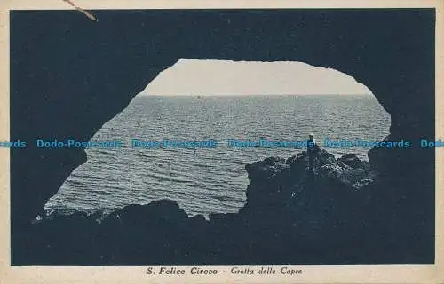 R045584 S. Felice Circeo. Grotta delle Capre. Ceccarelli Constanzino