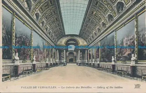 R045589 Palais de Versailles. Galerie der Schlachten. Neurdein