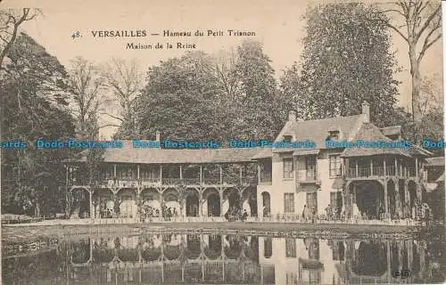 R045365 Versailles. Hameau du petit Trianon. Maison de la Reine. F. David