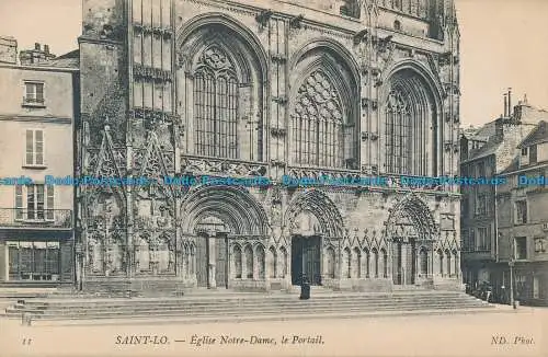 R045649 Saint Lo. Eglise Notre Dame le Portail. ND. Nr 11