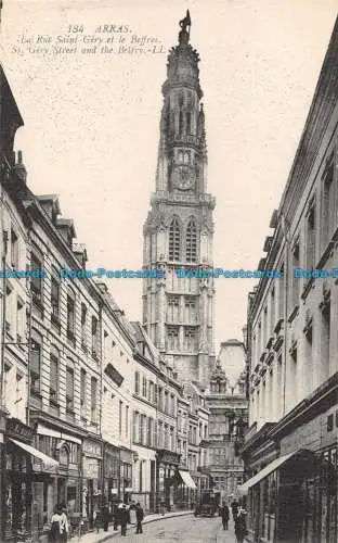 R044621 Arras. St. Grey Street und der Belfried. Levy Fils. Nr 134