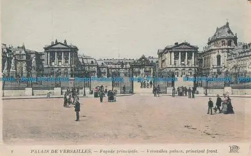 R045526 Schloss Versailles. Hauptfront. Neurdein