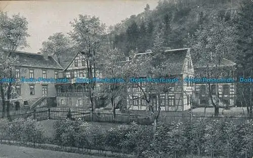 R045936 Hotel Waldfrieden. August Kuker. Altenbrem im Harz