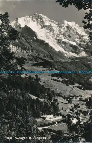 R045993 Wengen u. Jungfrau