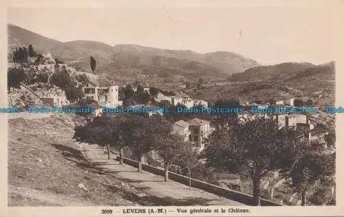 R046382 Backöfen. Vue Generale et le Chateau