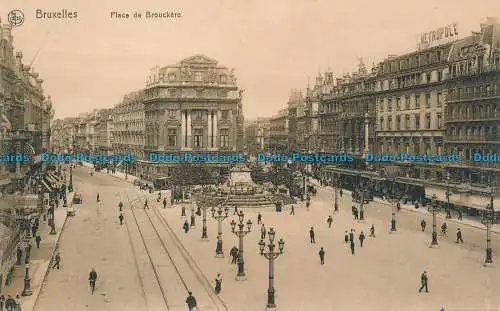 R046046 Bruxelles. Place de Brouckere. Nels