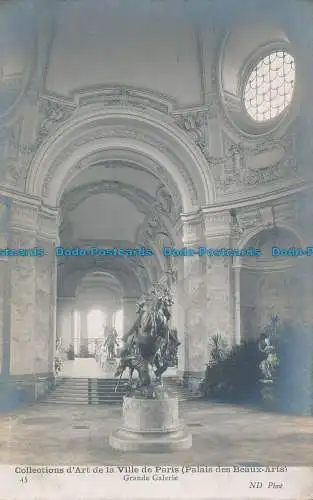 R046197 Collections d Art de la Ville de Paris. Grande Galerie. ND