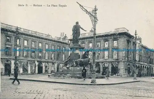 R046340 Reims. La Place Royale