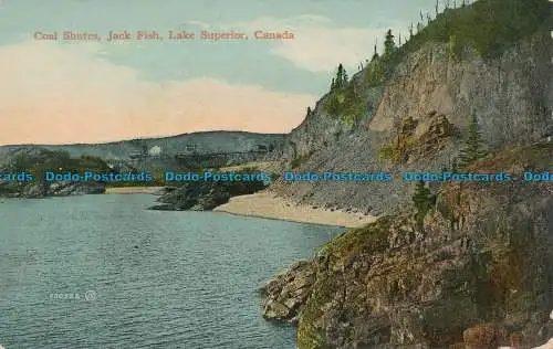 R046742 Coal Shutes Jack Fish Lake Superior. Kanada
