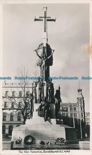 R047174 Das Kriegerdenkmal. Christchurch. N.Z. B. Hopkins