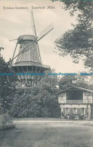 R047190 Potsdam Sanssouci. Historische Mühle. B. Hopkins