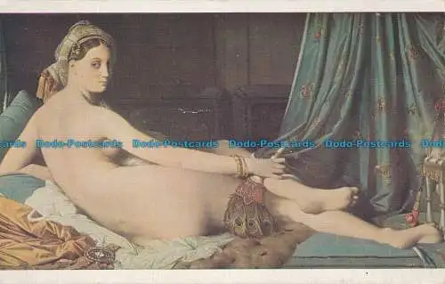 R047342 J. A. Ingres. Odaliska. Lapina