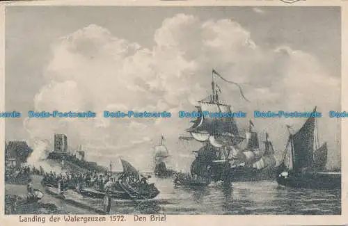 R047401 Landing der Watergeuzen 1572 Den Briel