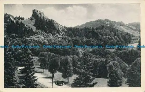 R047420 Czorsztyn. Zamek i Dolina Dunajca. T.i.S. Zwolinski