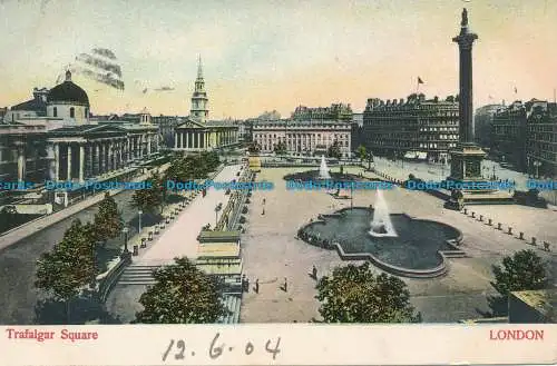 R047575 Trafalgar Square. London. 1904