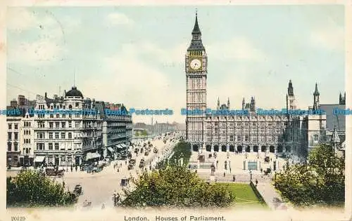 R047579 London. Houses of Parliament. 1904