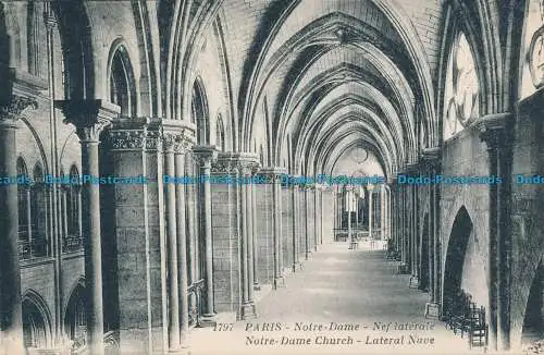 R047583 Paris. Notre Dame. Nef Laterale. Cosson