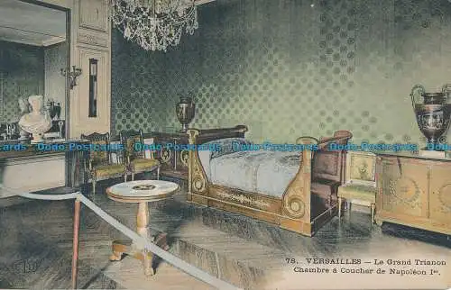 R047846 Versailles. le Grand Trianon Chambre a Coucher de Napoleon Ier