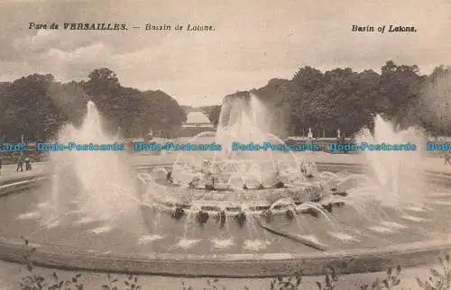 R047941 Parc de Versailles. Becken von Latone. Moreau