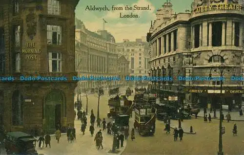 R049349 Aldwych vom Strand. London. Arcadian