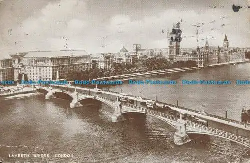 R049401 Lambeth Brücke. London. 1948