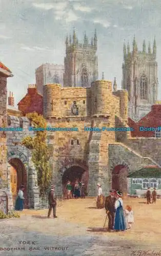 R049435 York. Bootham Bar ohne. stecken. Oilette. Nr 7787