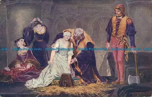 R049657 Hinrichtung von Lady Jane Grey. Sturm und Polden